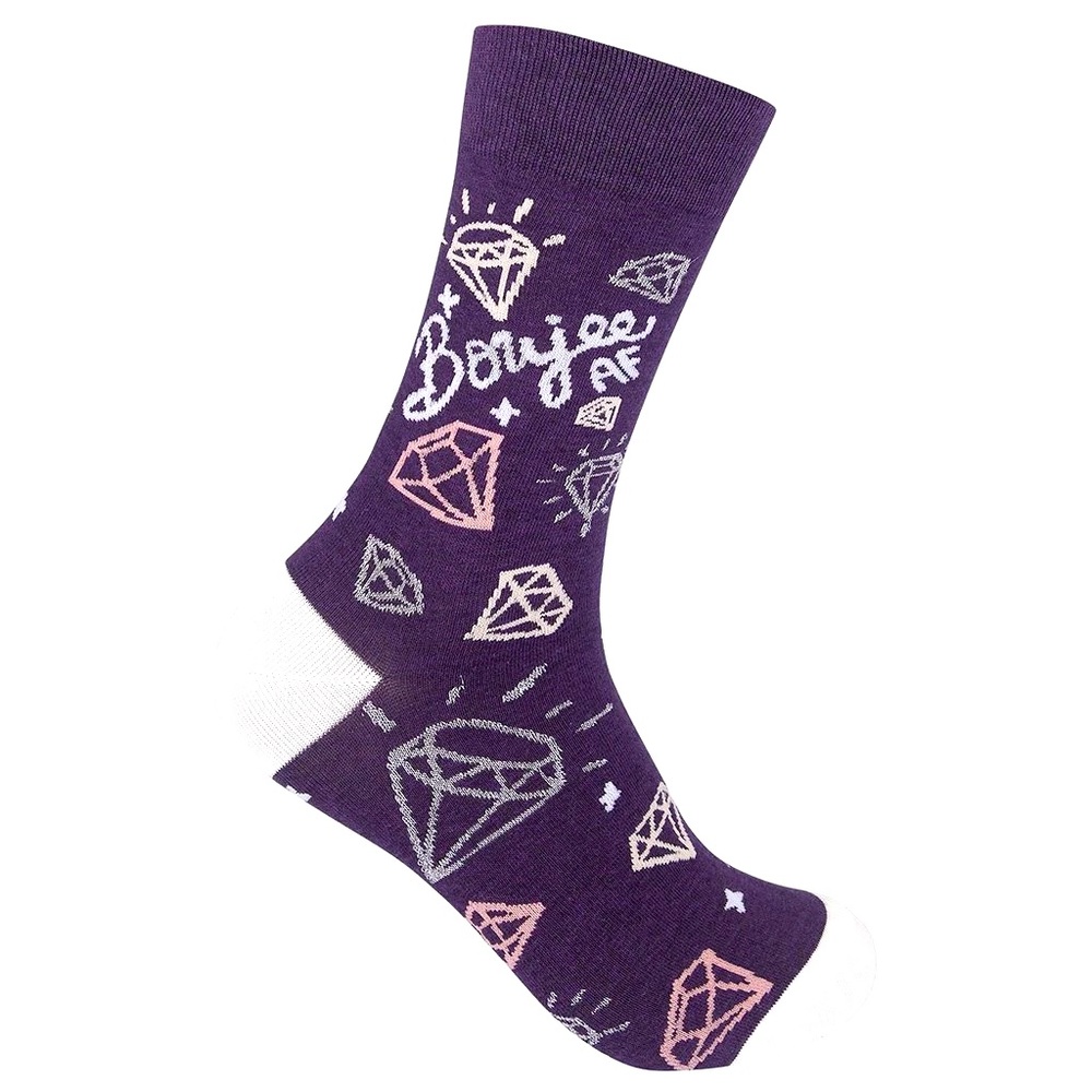 Funny “Boujee AF” socks